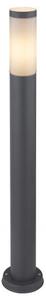 GLOBO 31588A BOSTON venkovní stojanové svítidlo/sloupek V800mm 1xE27 IP44 antracit, opál
