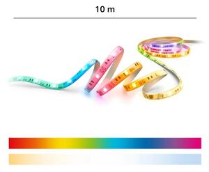 Philips - LED RGBIC Stmívat. pásek SMART STRIP 10m LED/43W/230V 2700/6500K Wi-Fi