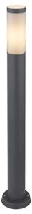 GLOBO 31588A BOSTON venkovní stojanové svítidlo/sloupek V800mm 1xE27 IP44 antracit, opál