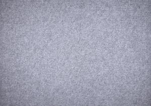 Vopi koberce AKCE: 100x265 cm Metrážový koberec Quick step šedý - neúčtujeme odřezky z role! - Bez obšití cm