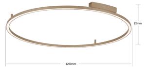 Brilagi - LED Stmívatelné svítidlo PORTOFINO LED/85W/230V pr. 120 cm béžová + DO