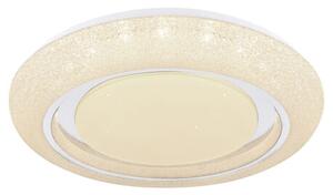GLOBO SMART LIGHT 483111-28SH RADA stropní svítidlo LED D480mm 28W/1698lm 3000-6000K bílá, opál, stmívatelné, dálkové ovládání, starlight efekt