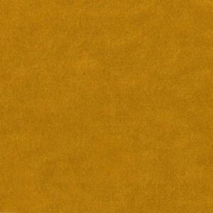 Yellow Tipi Cihlově oranžový sametový polštář písmeno O 40 cm