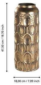 Eglo 421631 - Kovová váza LENGGENG 47,5x18 cm zlatá