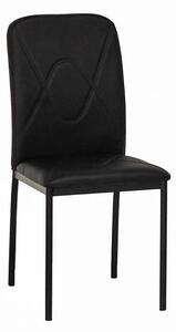 H-623 Jídelní židle, černý/černá eko