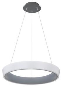 GLOBO 48272H-36 TABANO závěsné svítidlo LED D500mm 36W/2180lm 3000-6000K antracitová, opál, stmívatelné, dálkové ovládaní