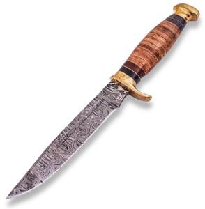 KnifeBoss lovecký damaškový nůž Sentinel
