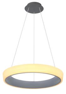GLOBO 48272H-36 TABANO závěsné svítidlo LED D500mm 36W/2180lm 3000-6000K antracitová, opál, stmívatelné, dálkové ovládaní