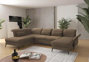 SEDACÍ SOUPRAVA, textil, světle hnědá Sit & More - Sedací soupravy, Online Only