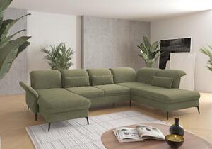 SEDACÍ SOUPRAVA, textil, světle zelená Sit & More - Sedací soupravy, Online Only