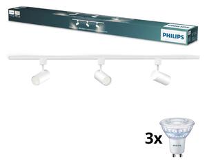 Philips - LED Stm. bodové svítidlo v lišt sys EASYLINK 3xGU10/6,2W/230V 1m bílá