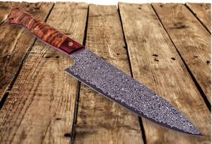 KnifeBoss damaškový nůž Chef 8" (202 mm) Rosewood VG-10