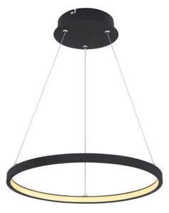 GLOBO 67192-19B RALPH závěsné svítidlo LED D385mm 19W/800lm 3000K černá matná, opál