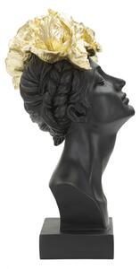 Socha Žena s motýly na hlavě 1X20X36,5 cm