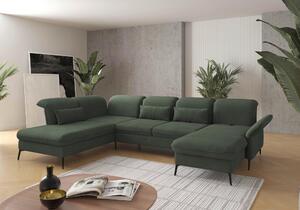 SEDACÍ SOUPRAVA, textil, zelená Sit & More - Sedací soupravy, Online Only