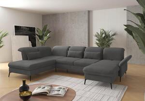 SEDACÍ SOUPRAVA, textil, šedá Sit & More - Sedací soupravy, Online Only