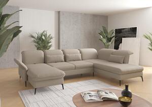 SEDACÍ SOUPRAVA, textil, šedohnědá Sit & More - Sedací soupravy, Online Only