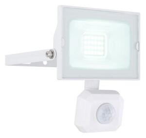 GLOBO 34248WS HELGA I venkovní svítidlo/reflektor se senzorem LED 20W/1500lm 6000K IP44 bílá