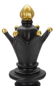 Šachová figurka Alfiere Nero E Oro 12,5 x 38,5 cm