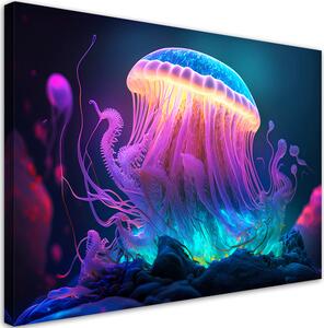 Obraz na plátně Velká medúza Rozměry: 60 x 40 cm