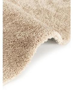 Načechraný kulatý koberec s vysokým vlasem Leighton