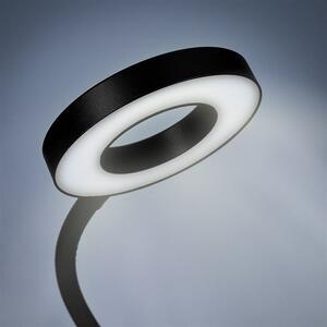 SOLIGHT LED stmívatelná stolní lampička s klipem, 300lm, nastavitelná teplota světla, USB