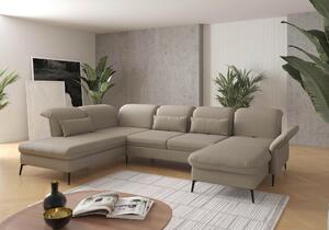 SEDACÍ SOUPRAVA, textil, šedohnědá Sit & More - Sedací soupravy, Online Only