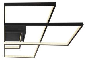 GLOBO 67227-100B GABRIEL stropní svítidlo LED 100W/2100lm 3000-4500-6000K černá, opál, stmívatelné, dálkové ovládaní