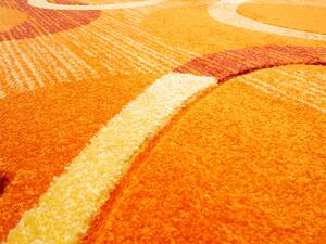 Spoltex koberce Liberec Kusový koberec Florida orange 9828 - 80x150 cm