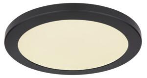 GLOBO 12379-24B LASSE stropní svítidlo LED D298mm 24W/1900lm 3000-4000-6500K černá, opál