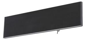 GLOBO 41751-12B SIEGFRIED nástěnné svítidlo s vypínačem LED 12W/380lm 3000K černá, opál