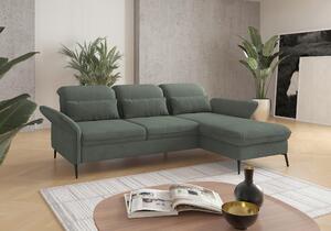 ROHOVÁ SEDAČKA, textil, zelená Sit & More - Sedací soupravy, Online Only
