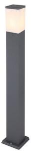 GLOBO 31732 HERRI venkovní sloupek 1xE27 V800mm IP44 antracit, opál