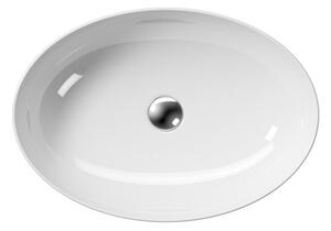 GSI, PURA keramické umyvadlo na desku 60x42 cm, bílá ExtraGlaze, 884211