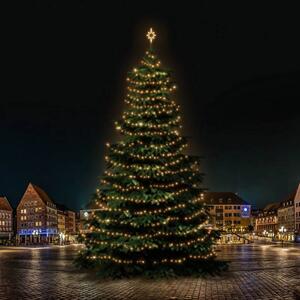 DECOLED LED světelná sada na vánoční stromy vysoké 21-23 m, teplá bílá
