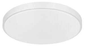 GLOBO 41586-18 SONNY stropní svítidlo LED D410mm 18W/1300lm 2700-6500K bílá, stříbrná, opál, stmívatelné, dálkové ovládání