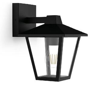 Philips Kinno venkovní nástěné svítidlo se svícením dolů černá, E27, max. 1x25 W