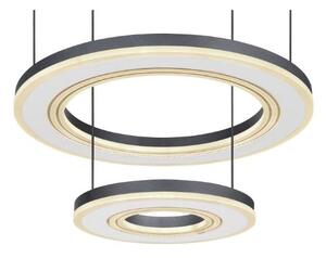 GLOBO 67191-50 BLASIUS závěsné svítidlo D500mm LED 50W/1800lm 2700-6000K černá, dálkový ovladač