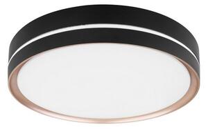 GLOBO 41759-24 MANNI stropní svítidlo LED D385mm 24W/1100lm 2700-6500K černá, bronzová, opál, stmívatelné, dálkové ovládání