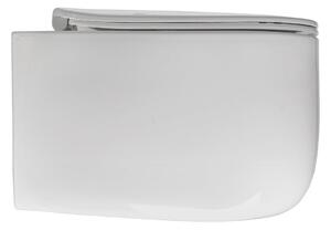 Kerasan NOLITA závěsná WC mísa, Rimless, 35x55 cm, bílá