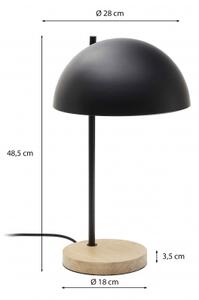 CATLAR BLACK stolní lampa