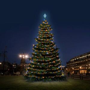 DECOLED LED světelná sada na vánoční stromy vysoké 12-14 m, barevná
