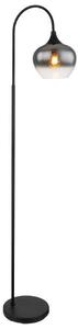 GLOBO 15548S MAXY stojací lampa V1500mm 1xE27 matná černá, kouřová