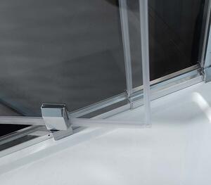 Polysan EASY LINE třístěnný sprchový kout 800-900x800mm, pivot dveře, L/P varianta, čiré sklo