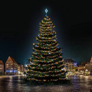 DECOLED LED světelná sada na vánoční stromy vysoké 21-23 m, barevná
