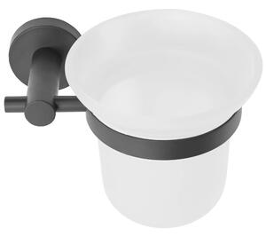 Tutumi - WC štětka - černá - 36 cm