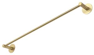 Tutumi - Kovový věšák na ručník - zlatá - 63,5x7,5 cm