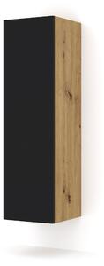 Skříňka Dual 120 (dub artisan + černá). Akce -14%