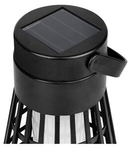 LED Solární svítidlo se senzorem 2v1 LED/1W/3,7V IP54 300 mAh černá