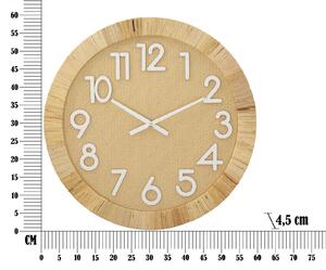 Mauro Ferretti Nástěnné hodiny BOHO PLUS 60X4,5 cm